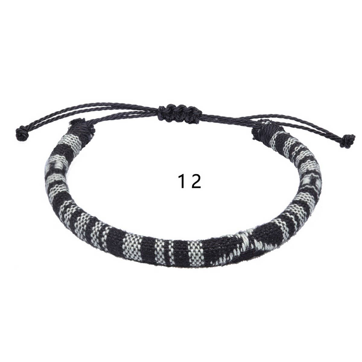 BOHEMIAN ETHNIC STYLE COLORFUL HANDWOVEN BRACELET_CWMM0538