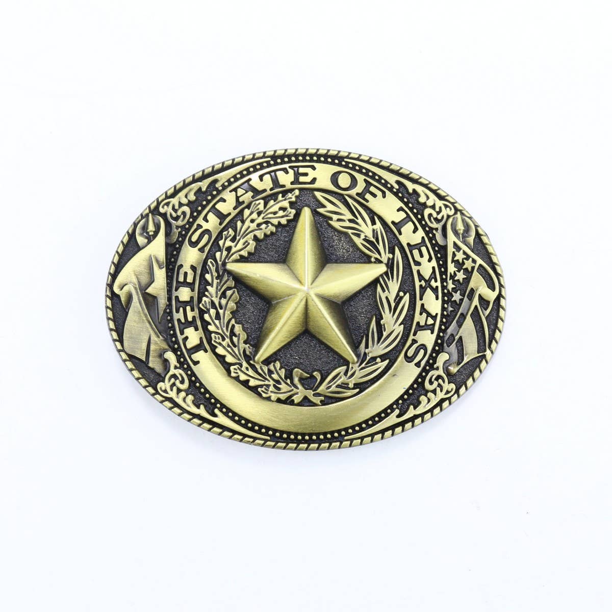 TEXAS PENTAGRAM VINTAGE BELT BUCKLE_CWABE0431