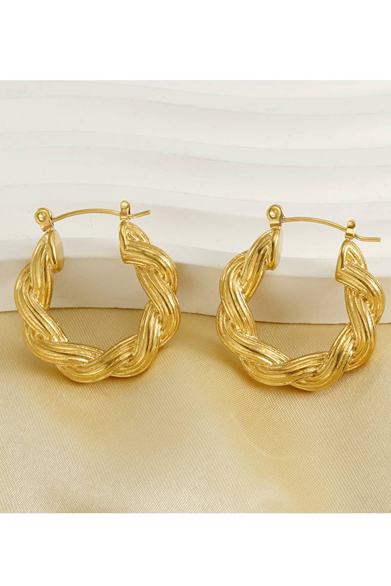 18K GOLD PLATED STAINLESS STEEL EARRINGS_CWAJE0375