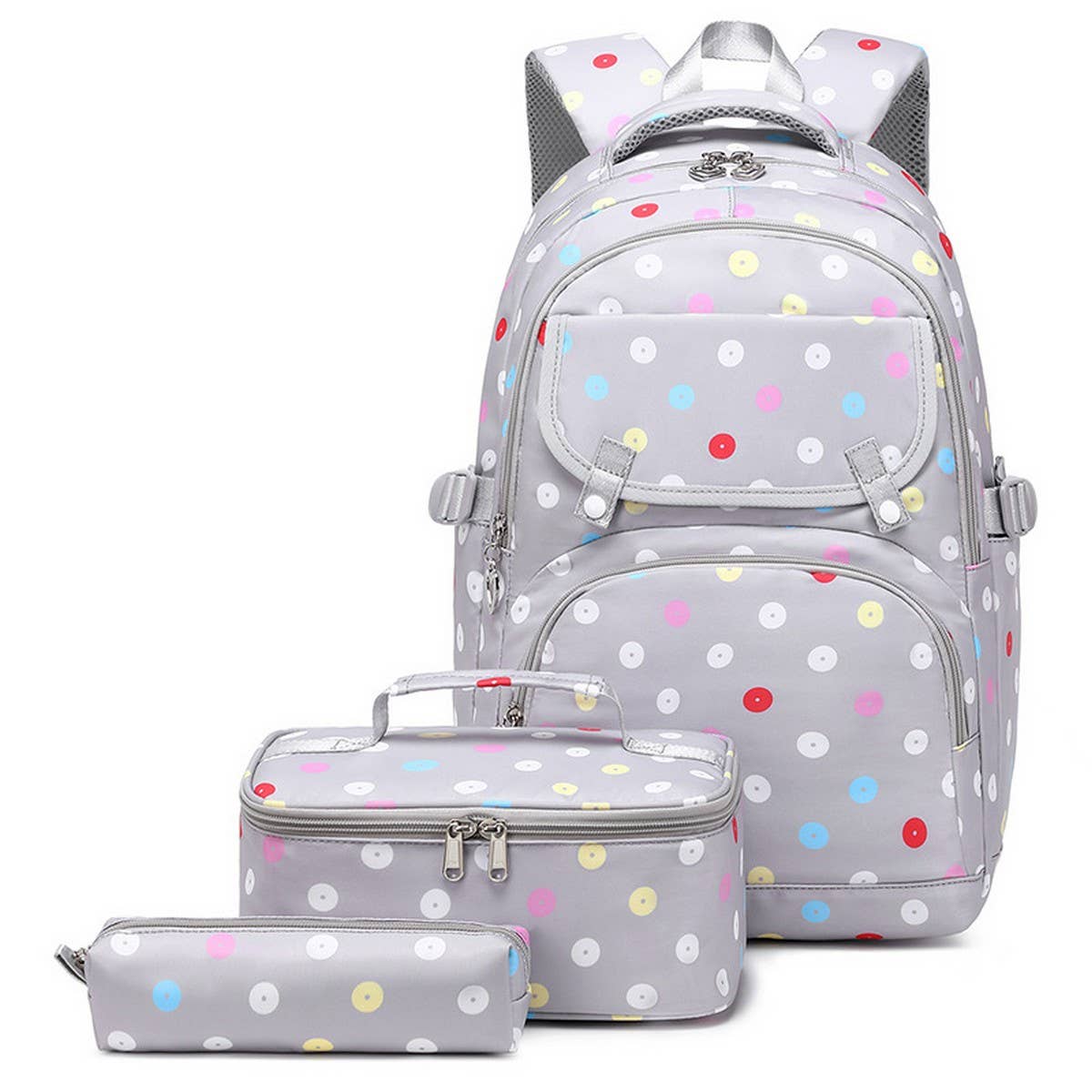 Backpacks for School, Polka Dot Kids Backpack_CWAB5476