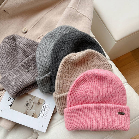 CWAH3158_WOMEN'S FASHION WINTER THICK WOOLEN HAT