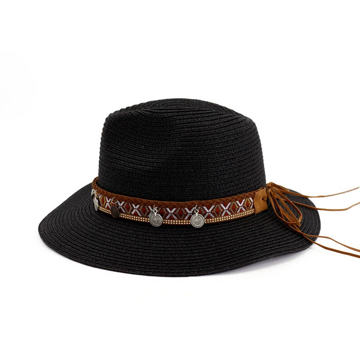 OUTDOOR BEACH SUNSCREEN PANAMA HAT_CWAH1250