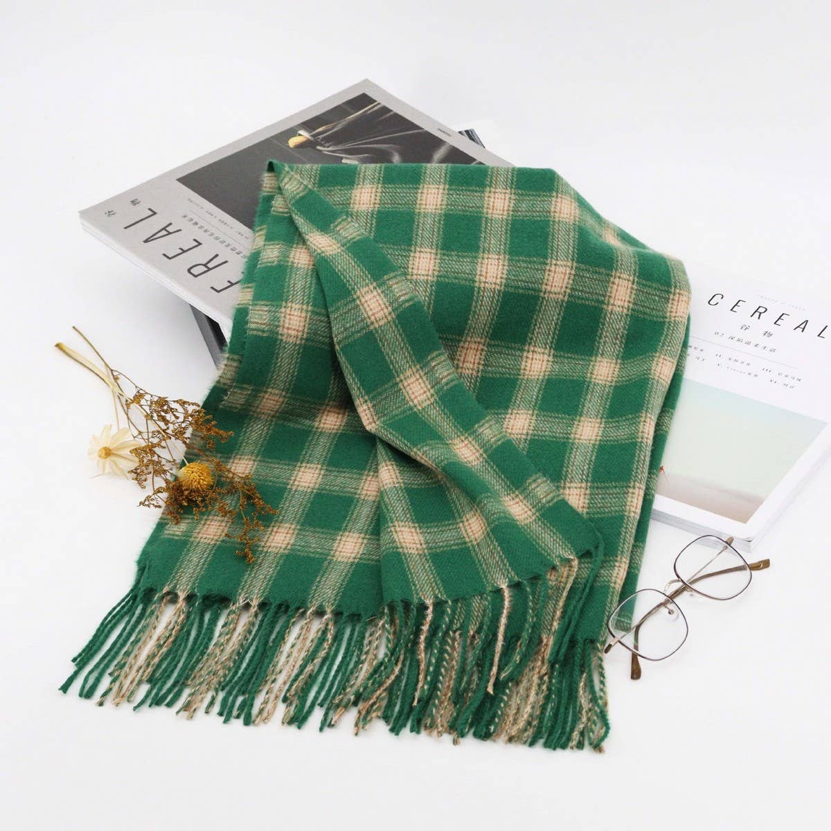 2024 NEW ALL-MATCH PLAID WARM SCARF_CWASC1114