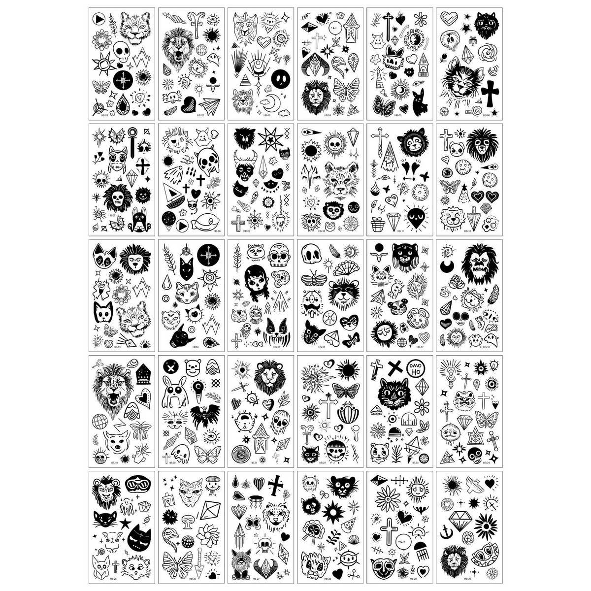 Black Finger Tattoos ??Minimalist & Sexy Look_CWMM8235