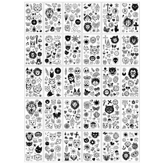 Black Finger Tattoos ??Minimalist & Sexy Look_CWMM8235