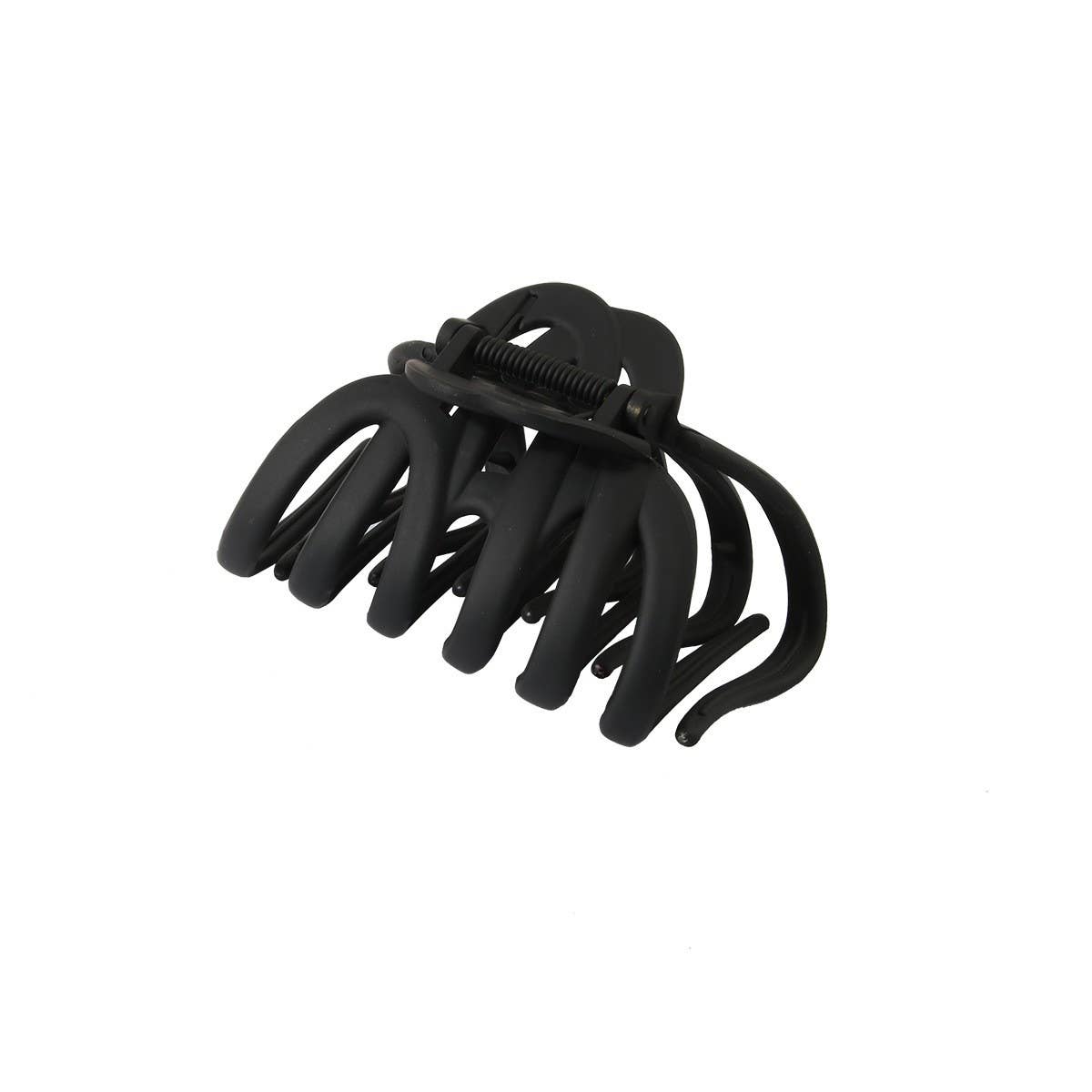 CWAHA07440_MATTE LARGE PUMPKIN HAIR CLAW CLIP FOR WOMEN