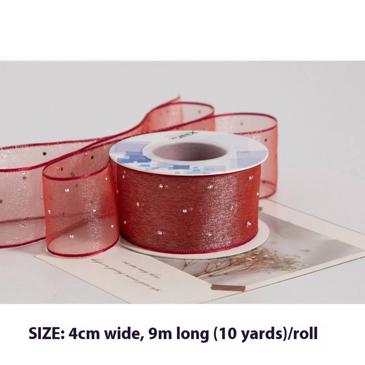 4CM HOT DIAMOND CRINKLE YARN DIY RIBBON_CWMM5750
