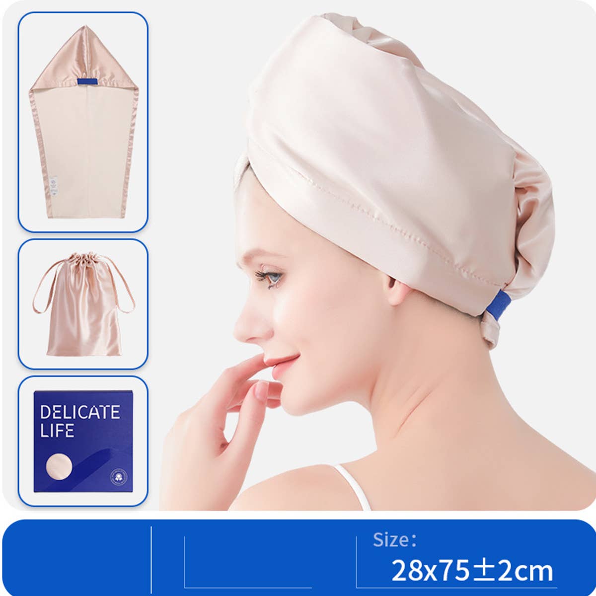 CWMM8409_HIGH-END DOUBLE-LAYER ABSORBENT HAIR TOWEL