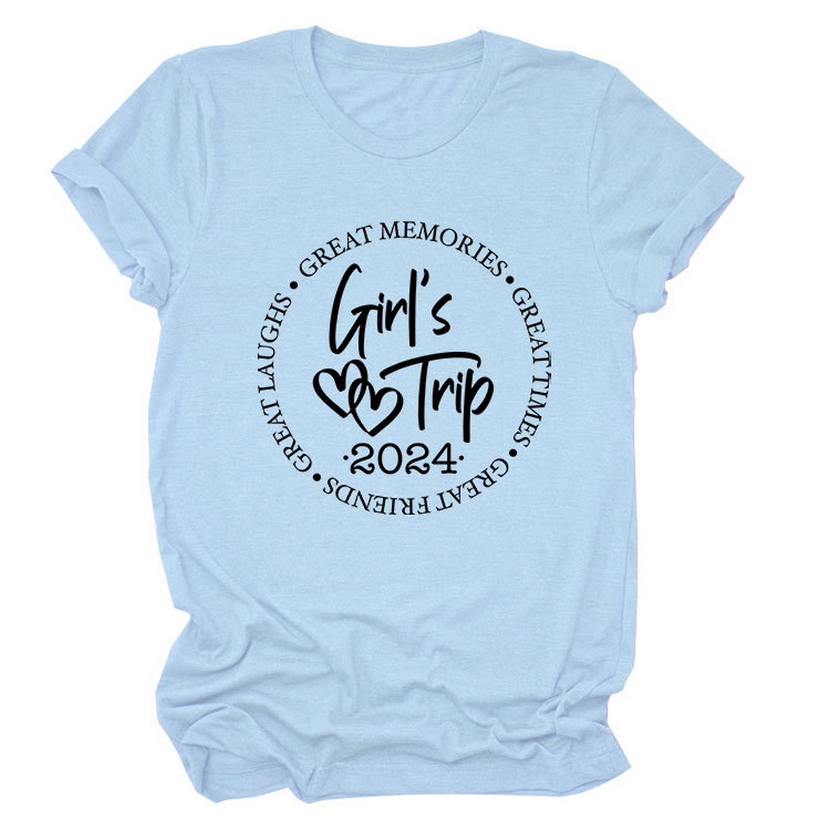 Women??¢s Casual Crew Neck T-Shirt, Loose Fit_CWTTS1471