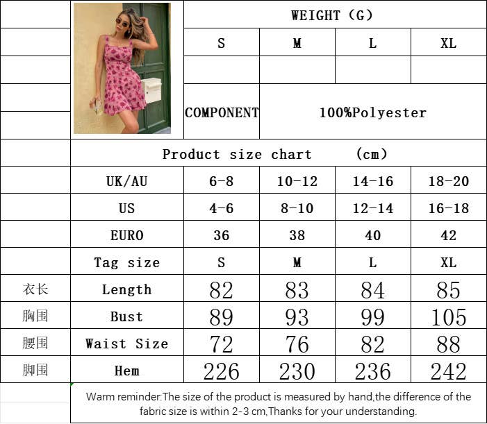 Sexy floral slim-fit halter square neck dress