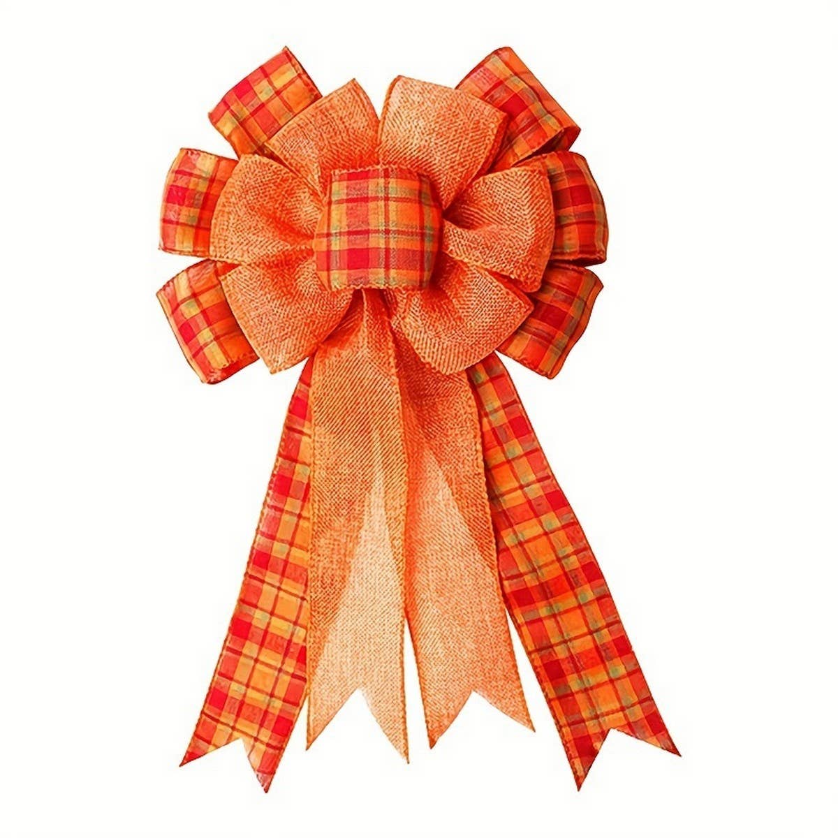CWMM10217_ST. PATRICKS THANKSGIVING BOW HARVEST WREATH DECOR