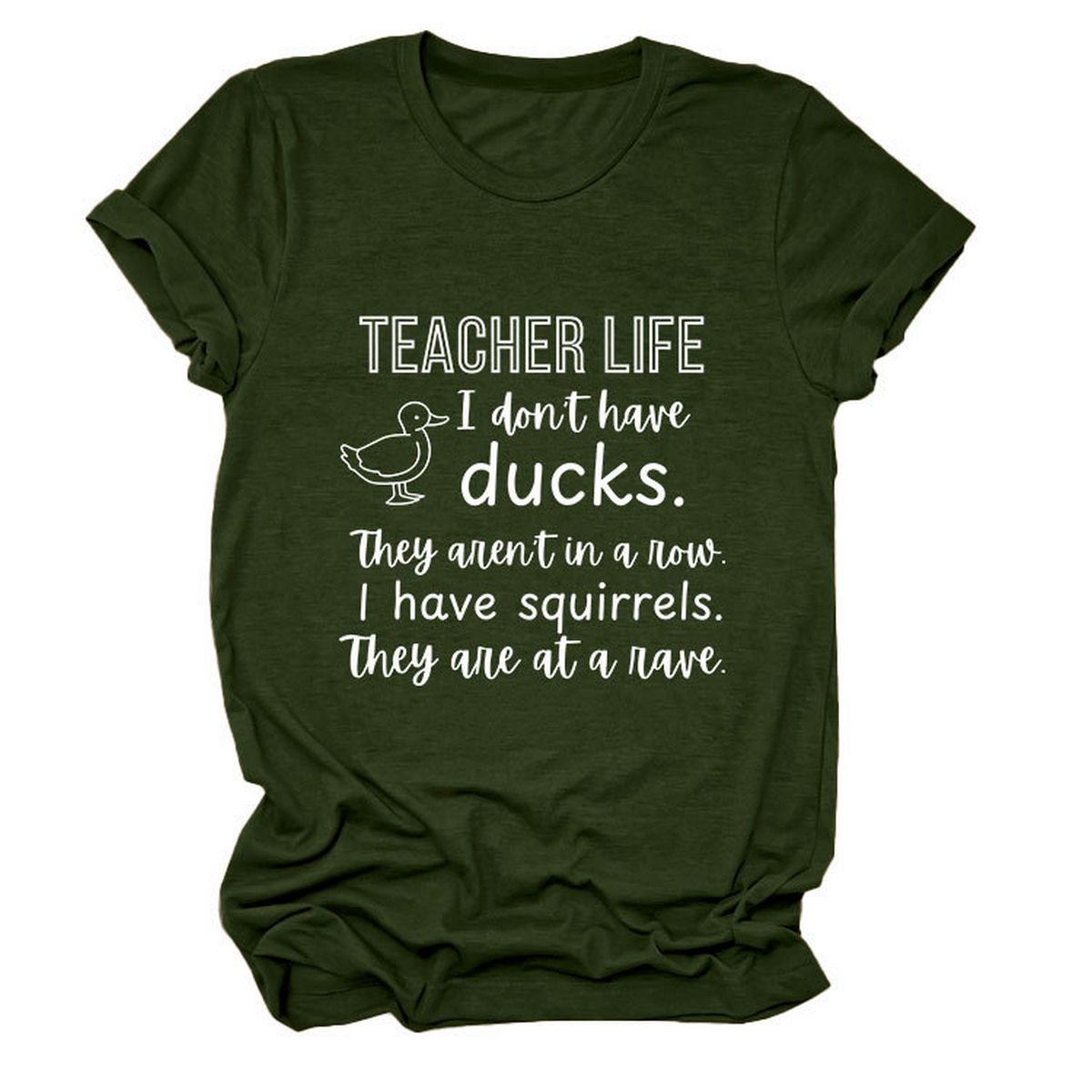 Women??¢s ?œTeacher Life I Don??¢t??Funny Tee_CWTTSL0487