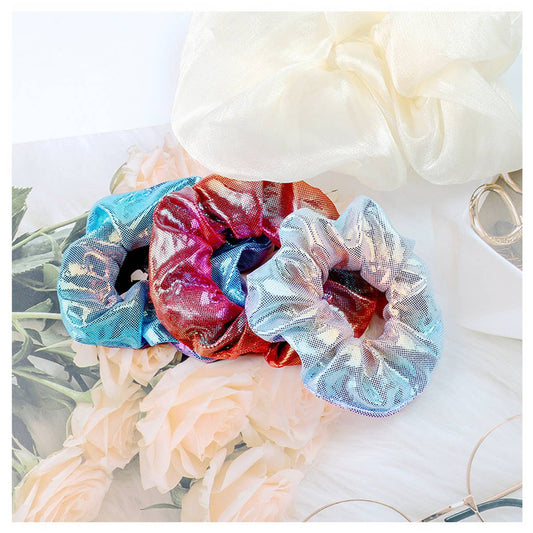 FASHIONABLE GLITTER LARGE INTESTINE HAIR TIE_CWAHA0869