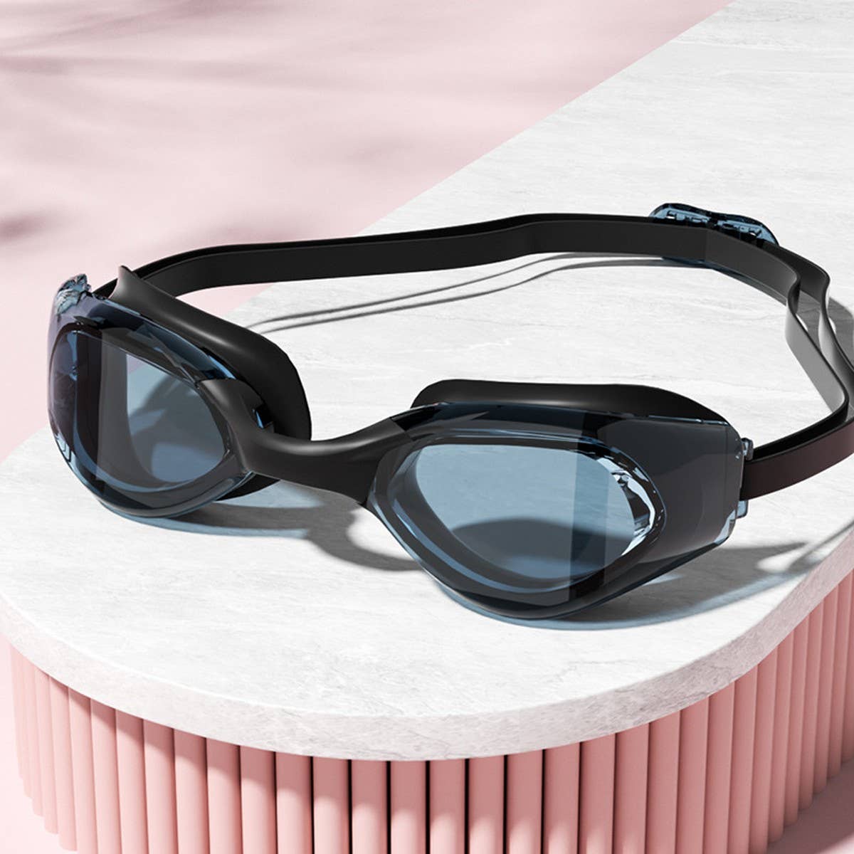 Pro Anti-Fog Swim Goggles for Adults ??œRacing Style_CWMM6637