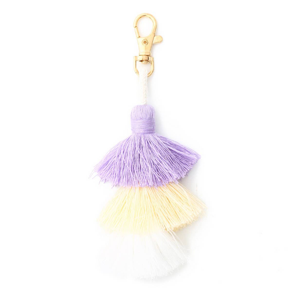 Bohemian Handmade Multi-Layer Tassel Keychain_CWAB5022