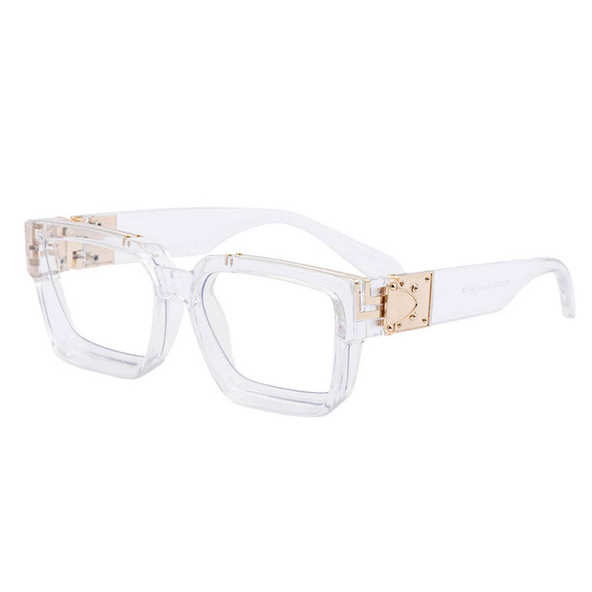 SUNGLASSES FASHION SQUARE FRAME SUNGLASSES GLASSES