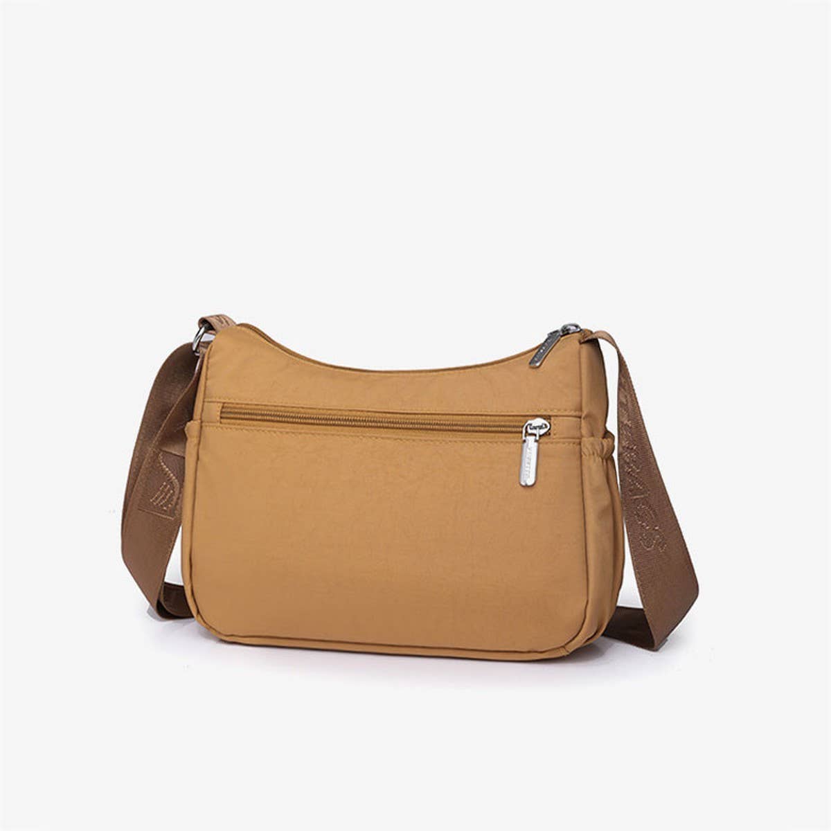 LARGE CAPACITY SIMPLE NYLON SHOULDER MESSENGER BAG_CWAB3521