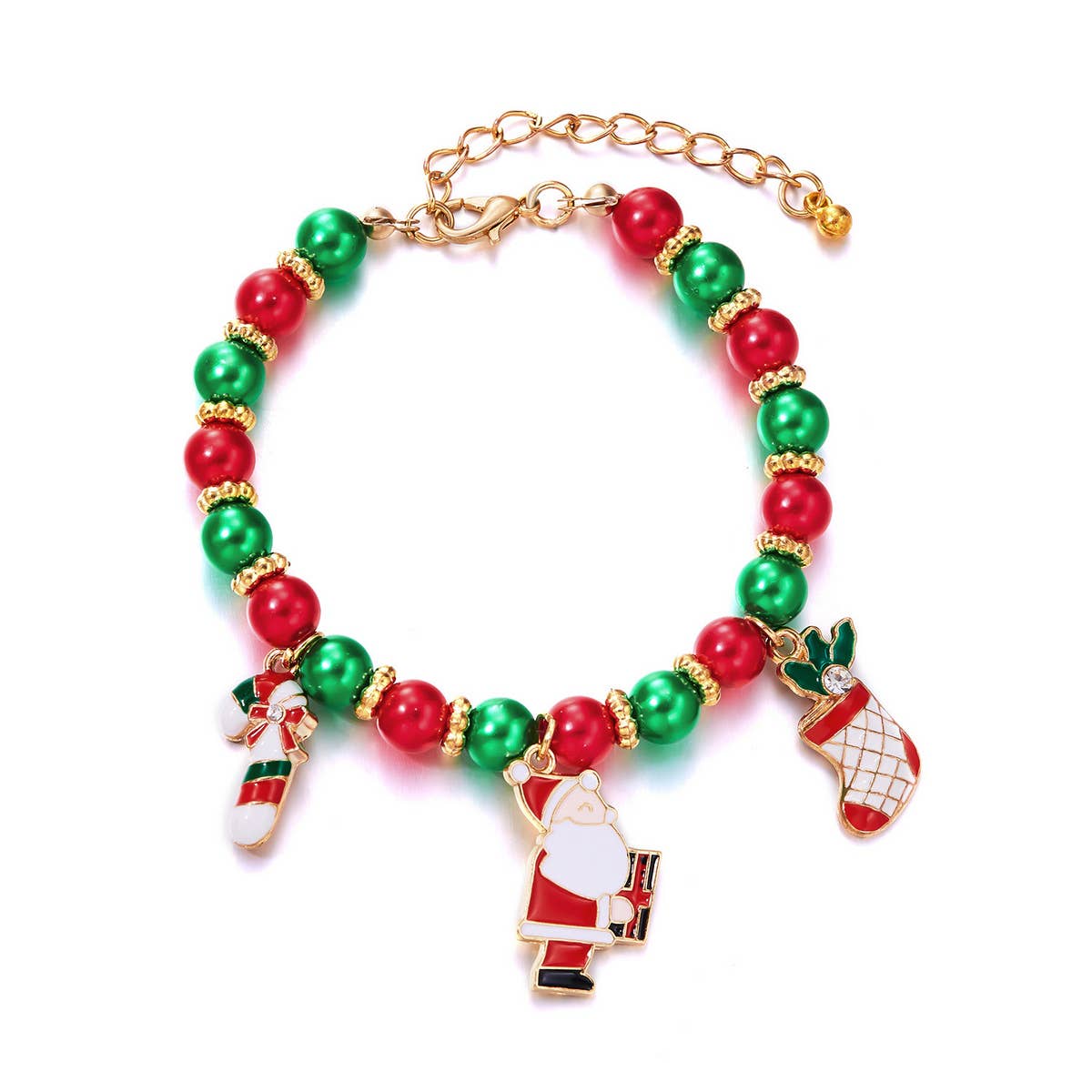 FASHION OIL DROP CHRISTMAS ADJUSTABLE BRACELET_CWAJE2402