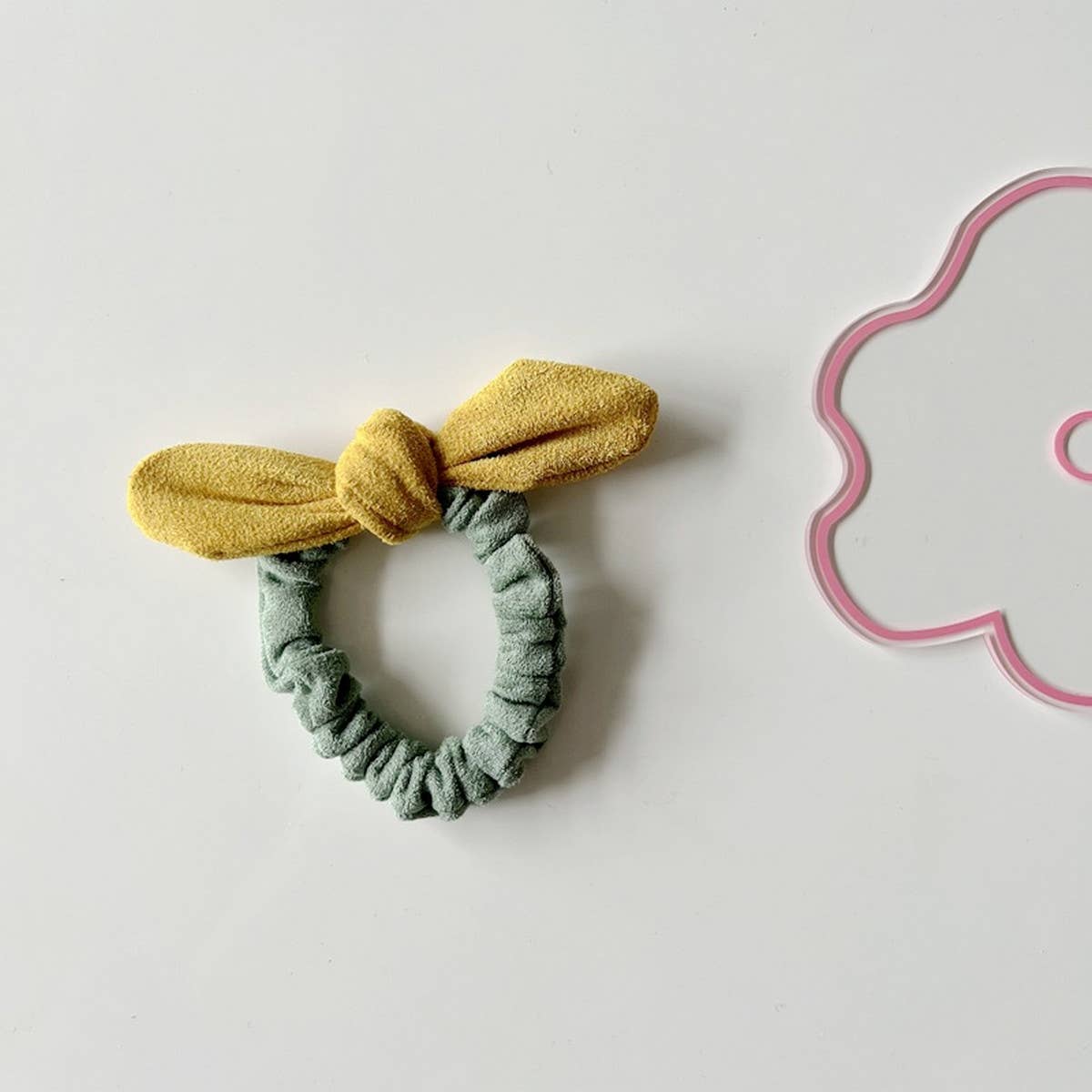 CHILDREN'S NEW BOW COLOR MATCHING HAIR ROPE