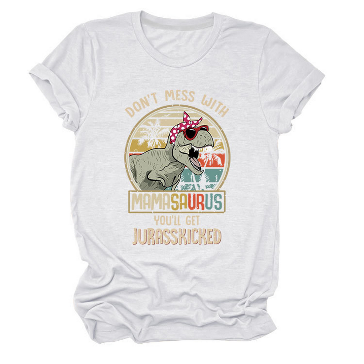 Stylish Women's Tee ??Don't Mess With Print_CWTTS1524