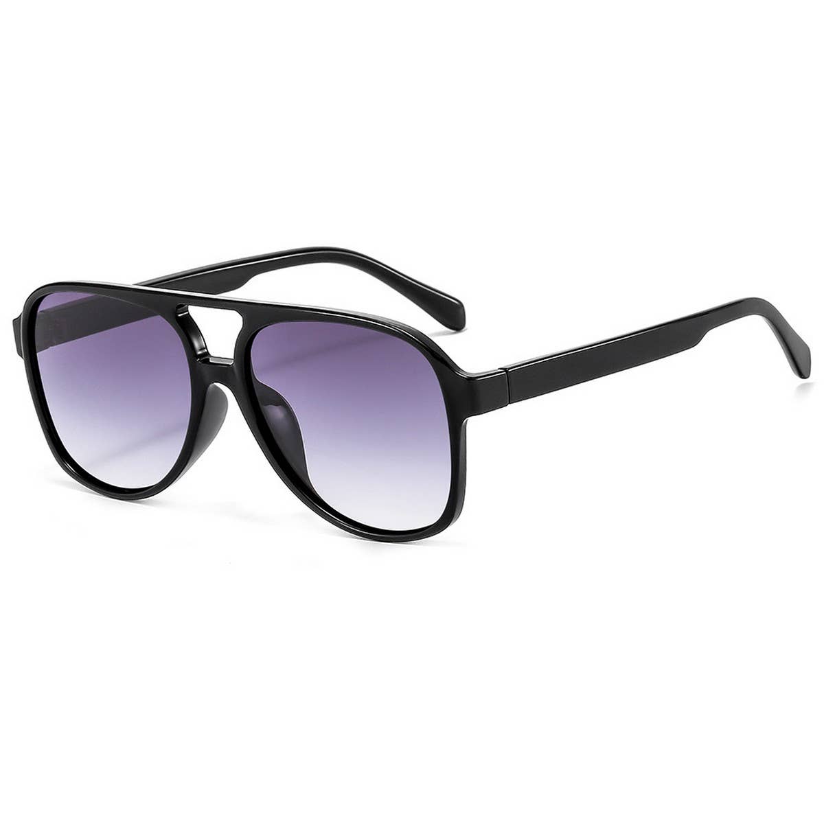 Double Bridge Oversized PC Sunglasses Unisex