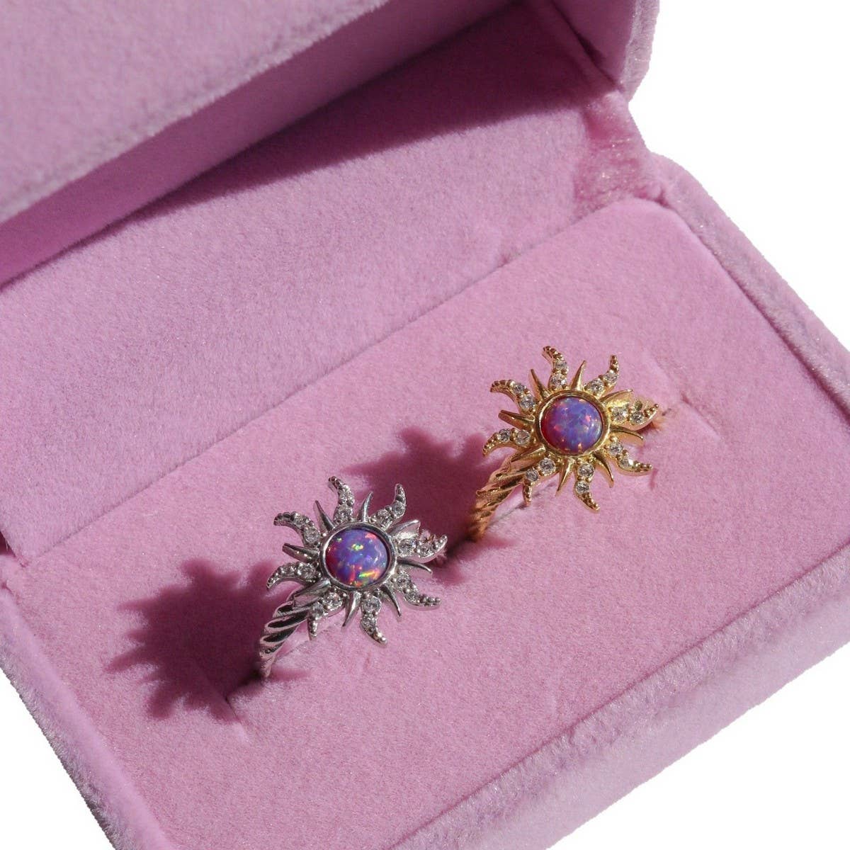 Trendy Colorful Sunflower Drop Earrings
