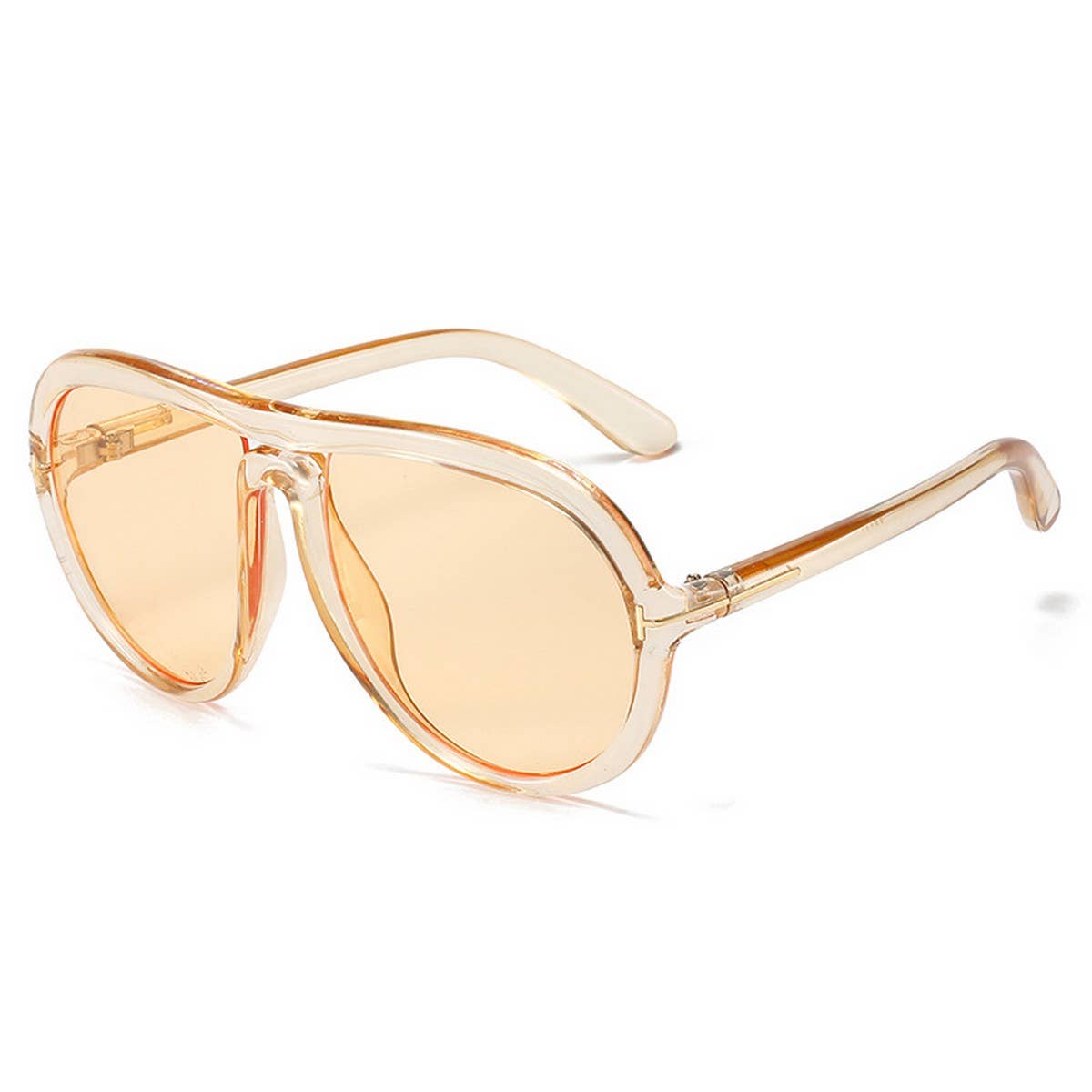 T-SHAPED SUNGLASSES RETRO LARGE FRAME SUNGLASSES