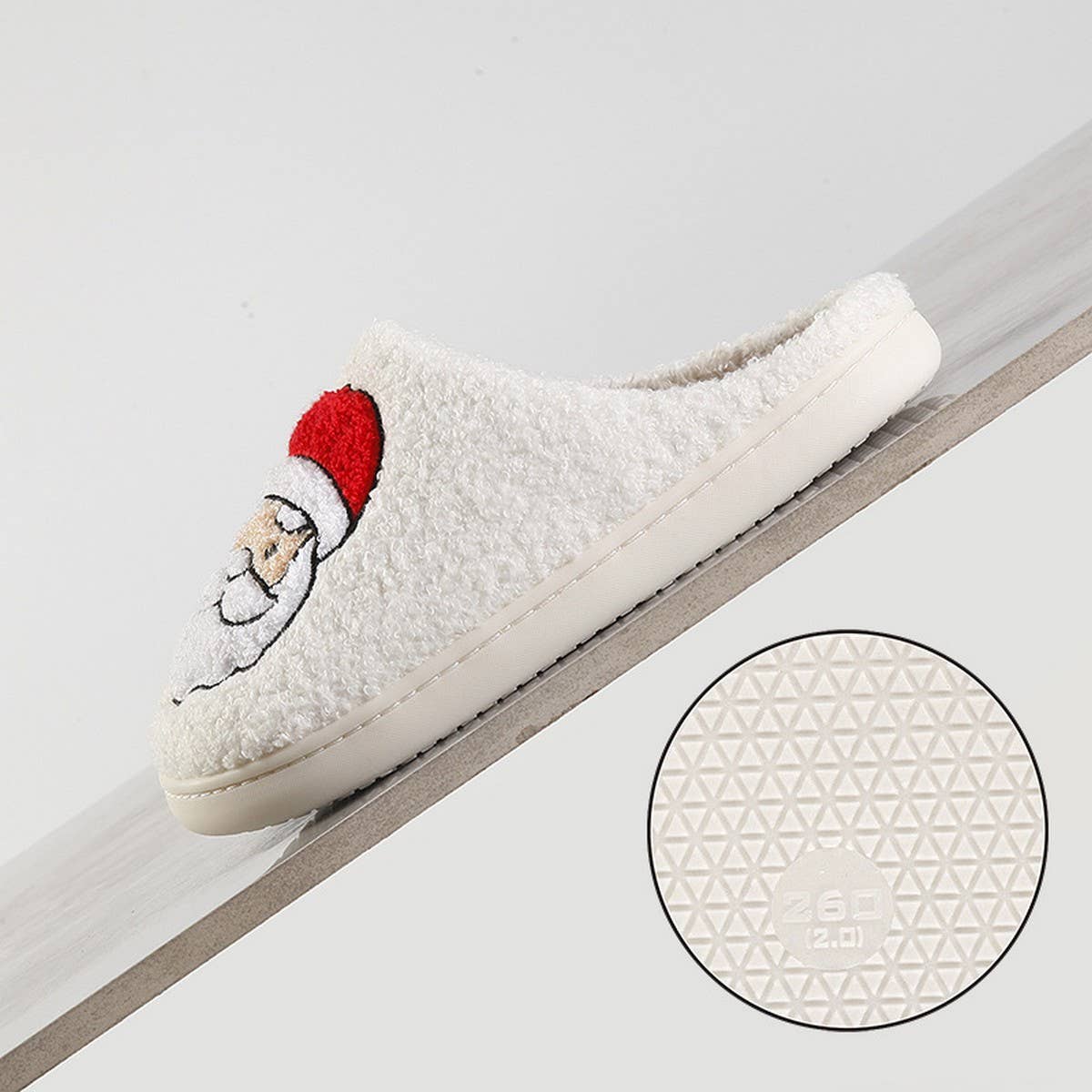 NEW WARM WINTER SANTA CLAUS SLIPPERS_CWSHS0753