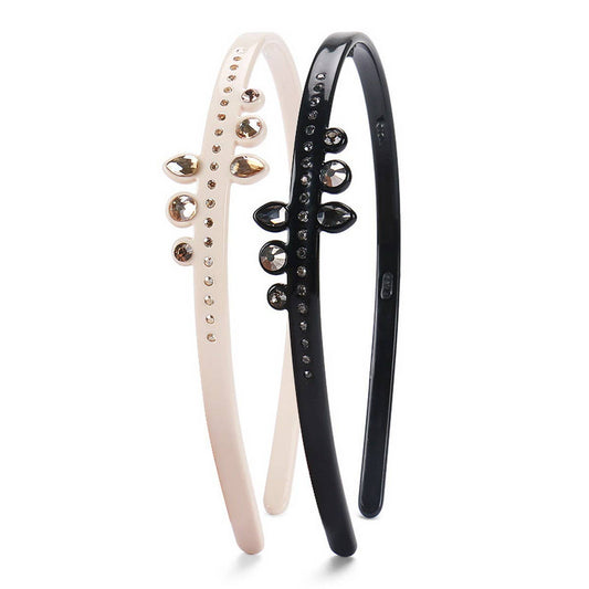 ACETATE SPECIAL-SHAPED HEADBAND WITH DIAMONDS_CWAHA4358