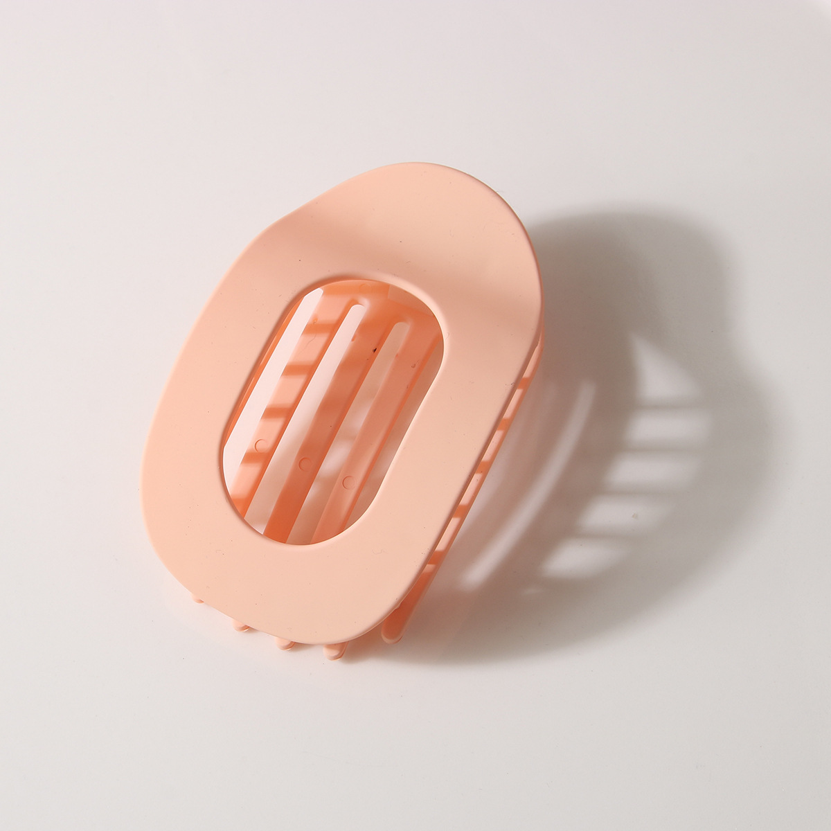 Oval Flat Hair Clip for Women, Strong Grip Clamp_CWMM4936