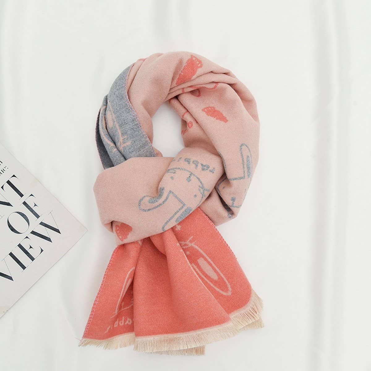 CHILDREN WINDPROOF WARM SHAWL SCARF