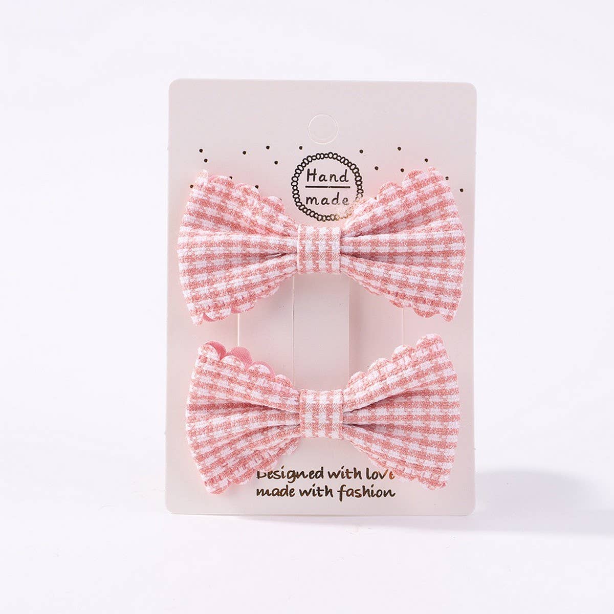 Girls¡¯ Plaid Lace Hair Clips ? Daily & Princess
