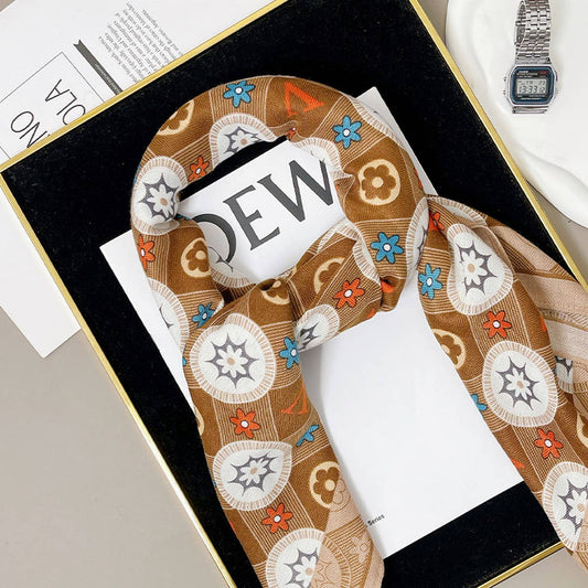 Velvet Feel Large Scarf - Cozy Winter Shawl Wrap