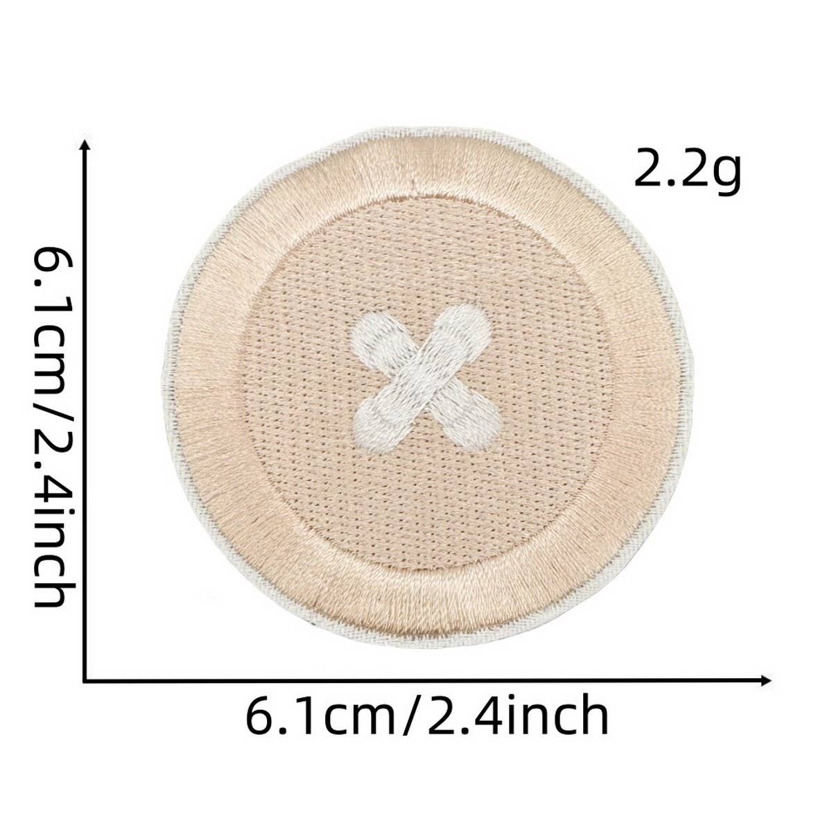 CUTE SOLID COLOR CARTOON BOW EMBROIDERED PATCH