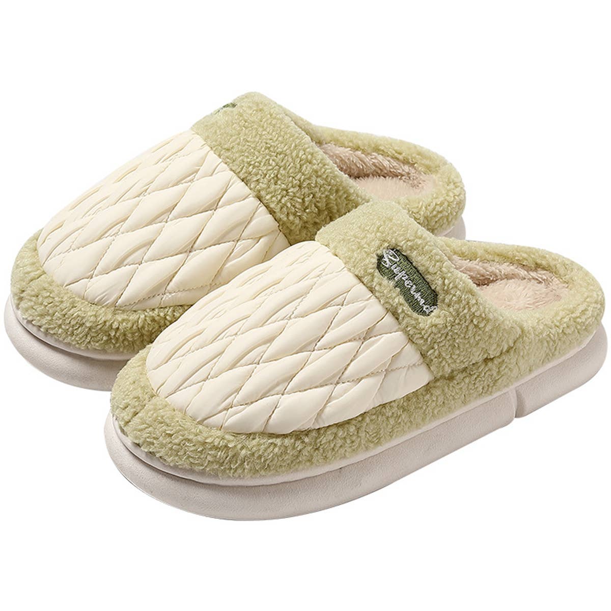 WINTER SLIPPERS WARM CUSHIONED SLIDES HOUSE SHOES_CWSHS0299