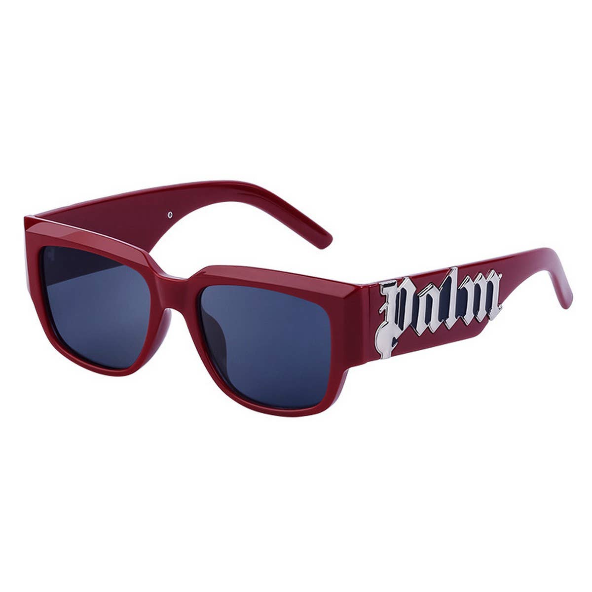 FASHION PERSONALITY WIDE TEMPLE CAT EYE SUNGLASSES_CWASG0665