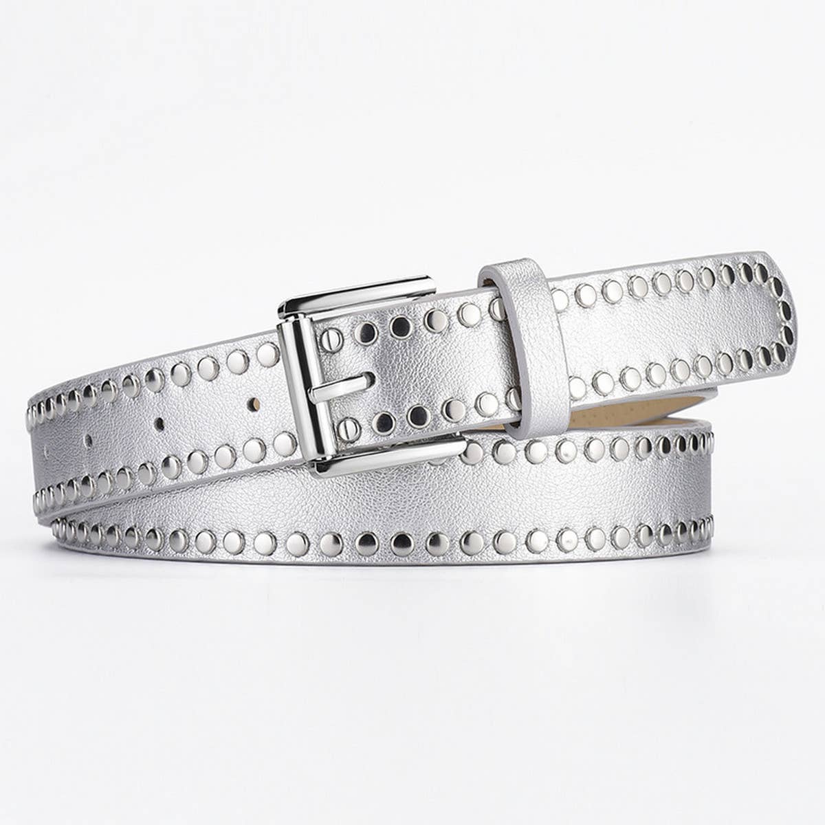VERSATILE NEW STYLE PUNK RIVET BELT_CWABE0583