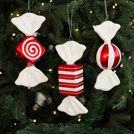 Creative Plastic Candy Cane Xmas Tree Decor