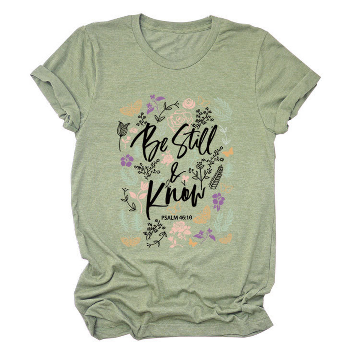 Women??¢s Faith Tee, Be Still and Know_CWTTS1480