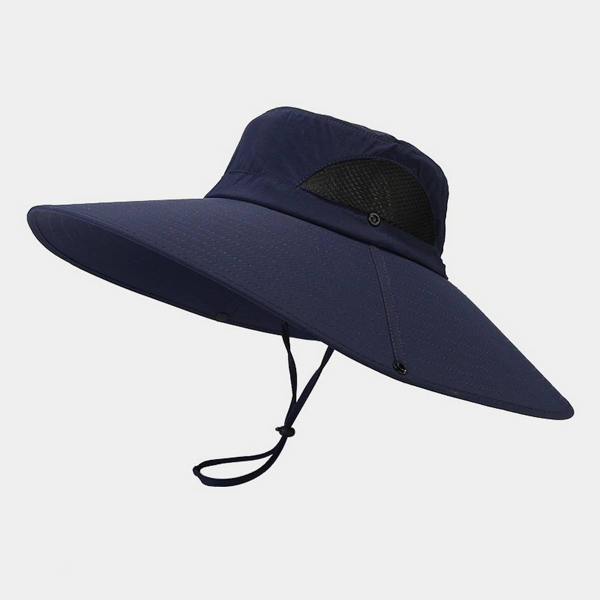 Men's Wide Brim UV Protection Fishing & Hiking Hat_CWAH3842
