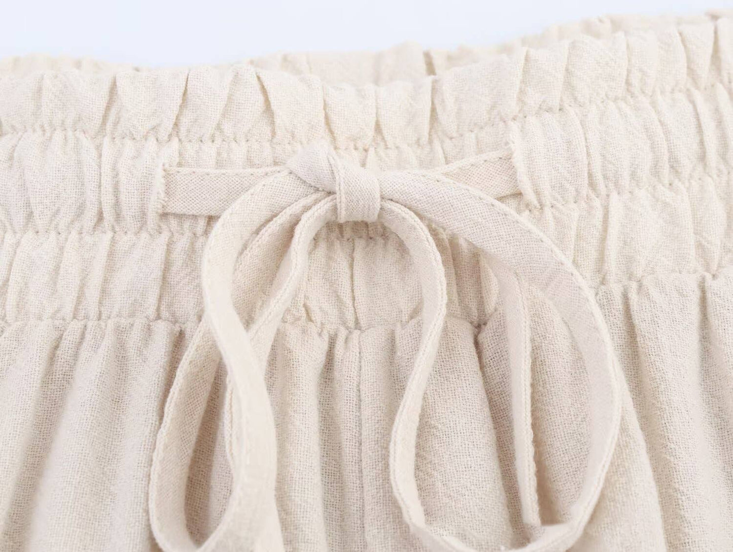 Fashion versatile embroidered casual trousers