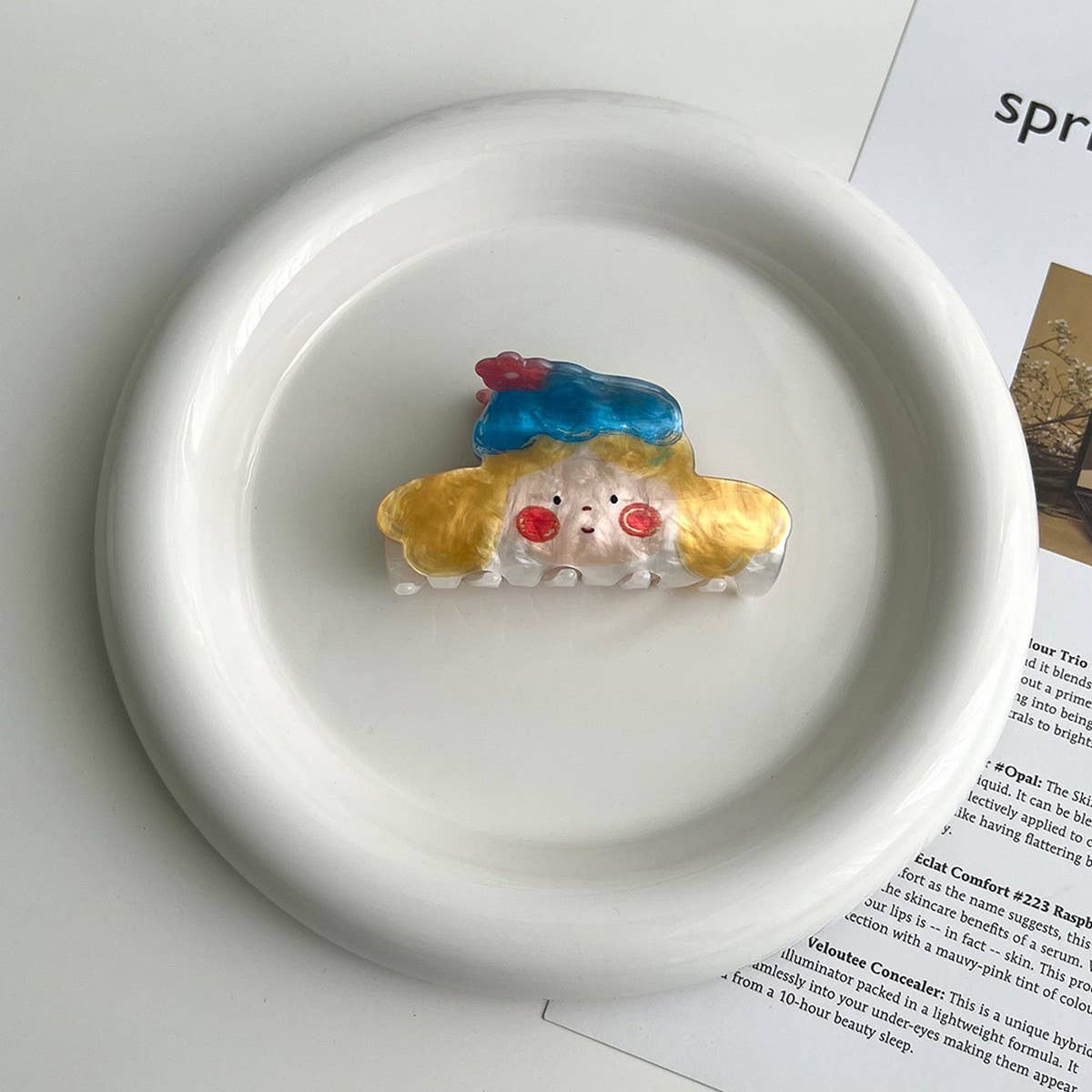 Halloween Ghost Cartoon Hair Claw Clip for Girls