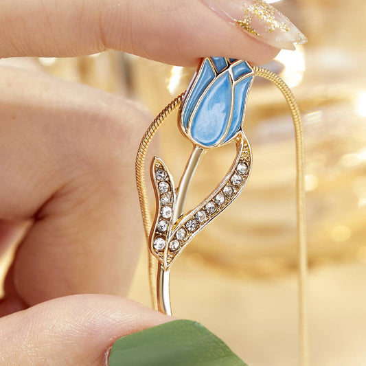 2024 NEW SIMPLE DIAMOND CLAVICLE CHAIN_CWAJE2442