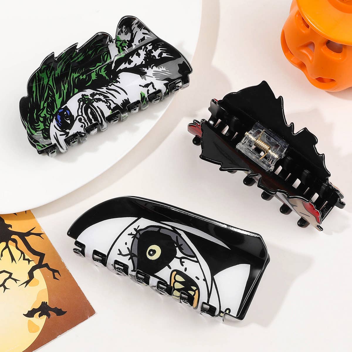 HALLOWEEN 9.5CM HORROR HAIRPIN