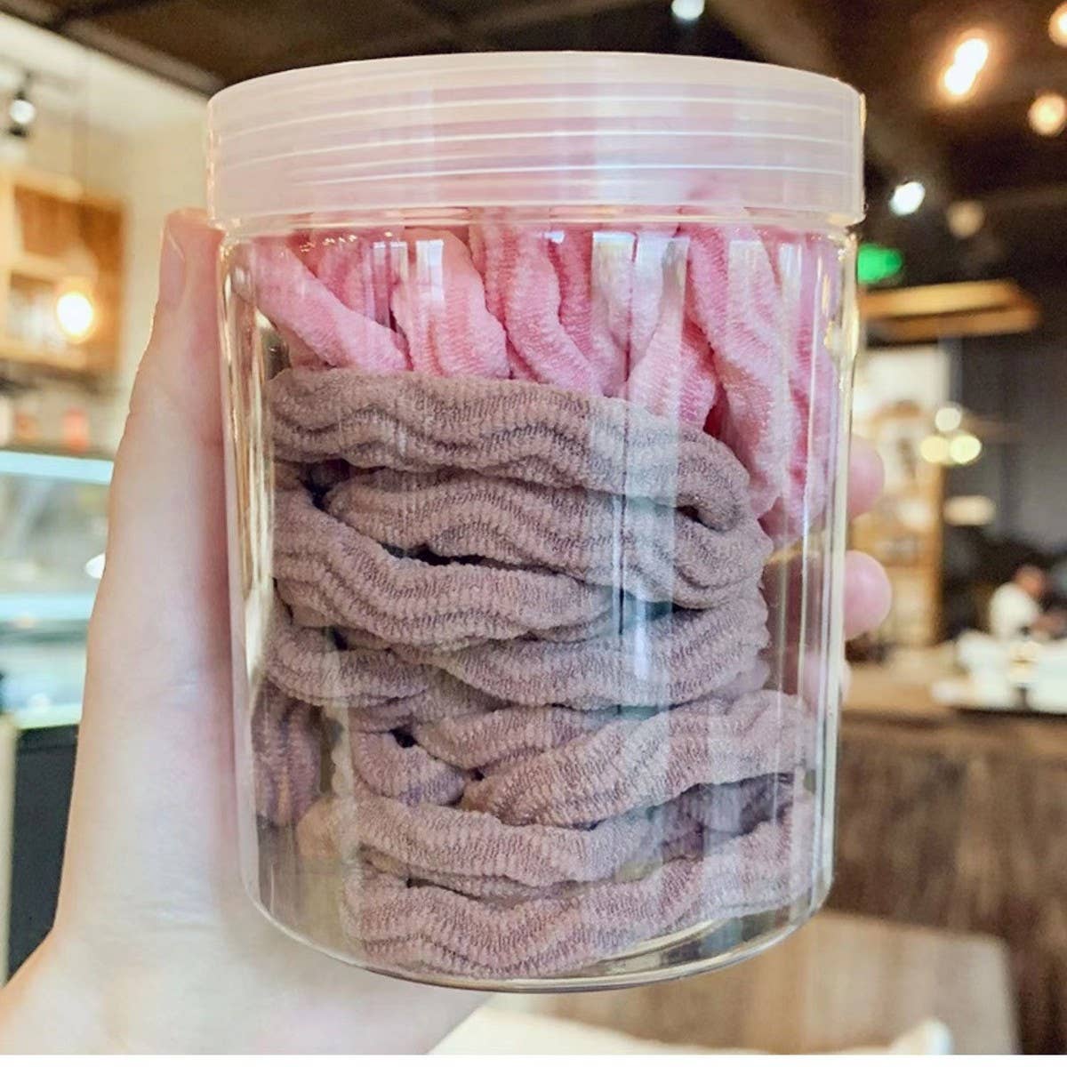 CWAHA07438_GRADIENT SPIRAL ELASTIC HAIR TIE FOR WOMEN