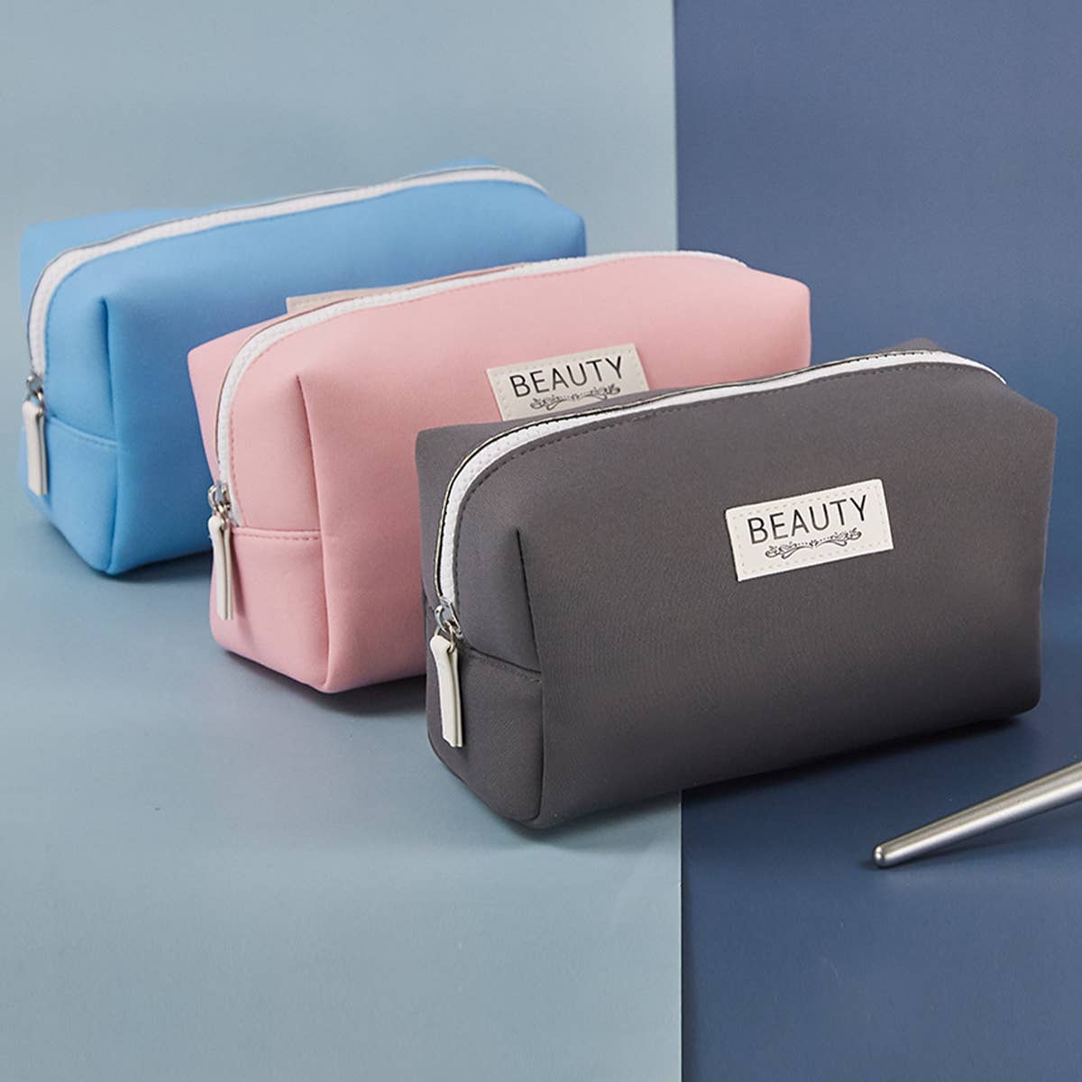 LARGE CAPACITY STORAGE BAG ZIPPER MAKEUP BAG_CWAB1443