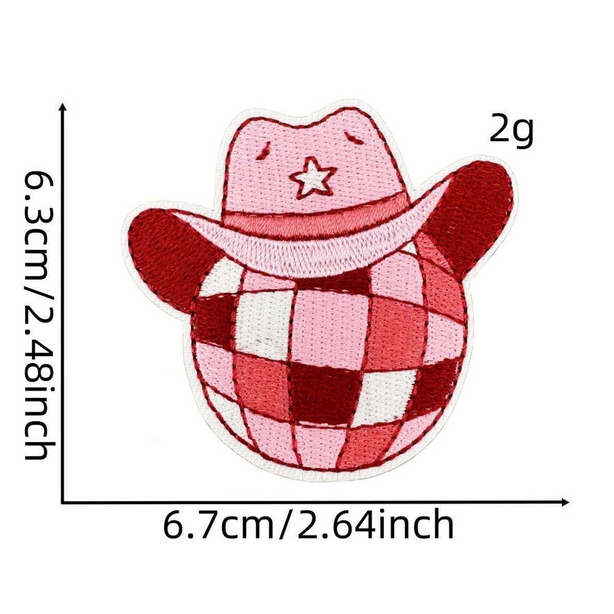 PINK GIRL WESTERN COWBOY GIRL CARTOON STICKER_CWMM4036
