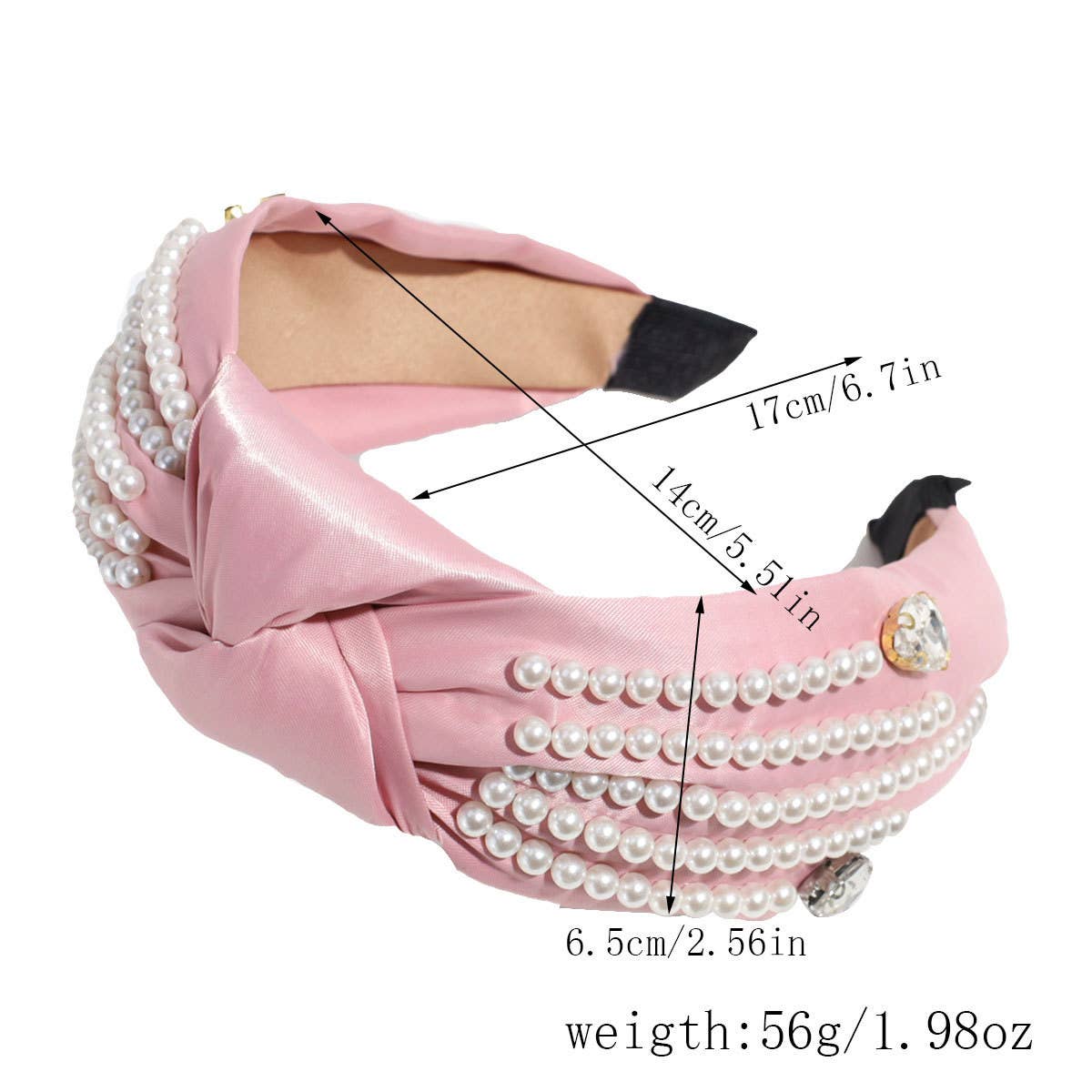 SIMPLE SOLID COLOR KNOTTED HEADBAND_CWAHA2306