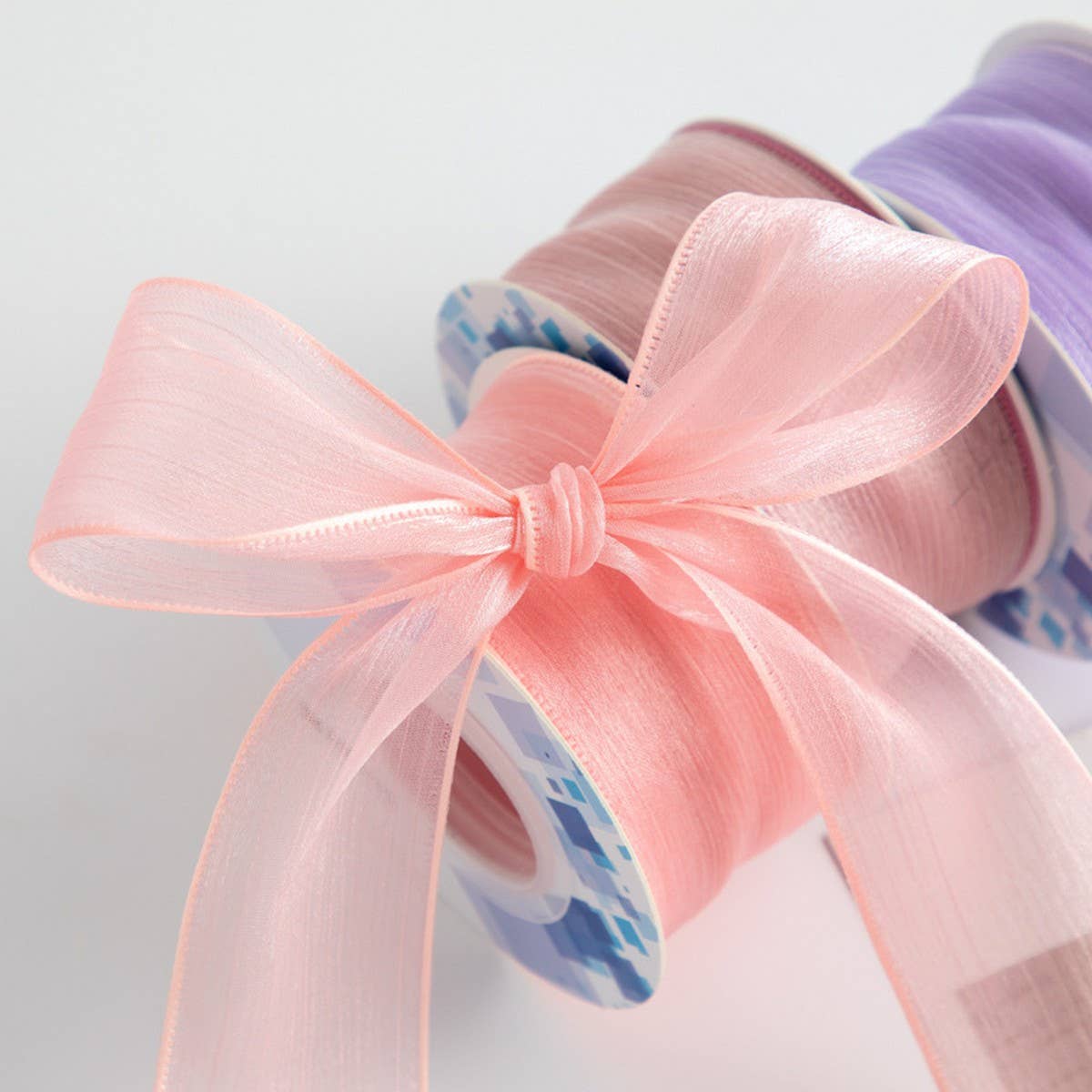 DIY BOW HAIR ACCESSORIES SNOW YARN RIBBON