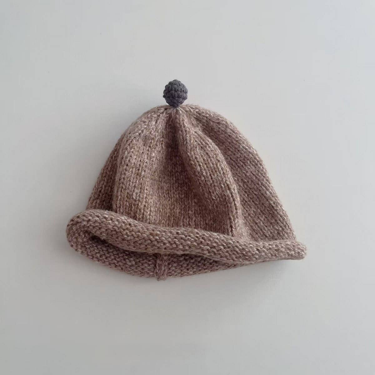 CHILDREN'S STYLISH CUTE COLORED BALL KNITTED HAT_CWAH2933